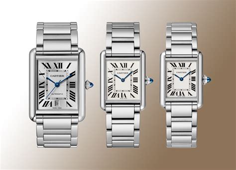 cartier tank special edition|cartier tank must size comparison.